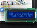 Display LCD HD44780 - 16x2 RGB on black - Adafruit 399